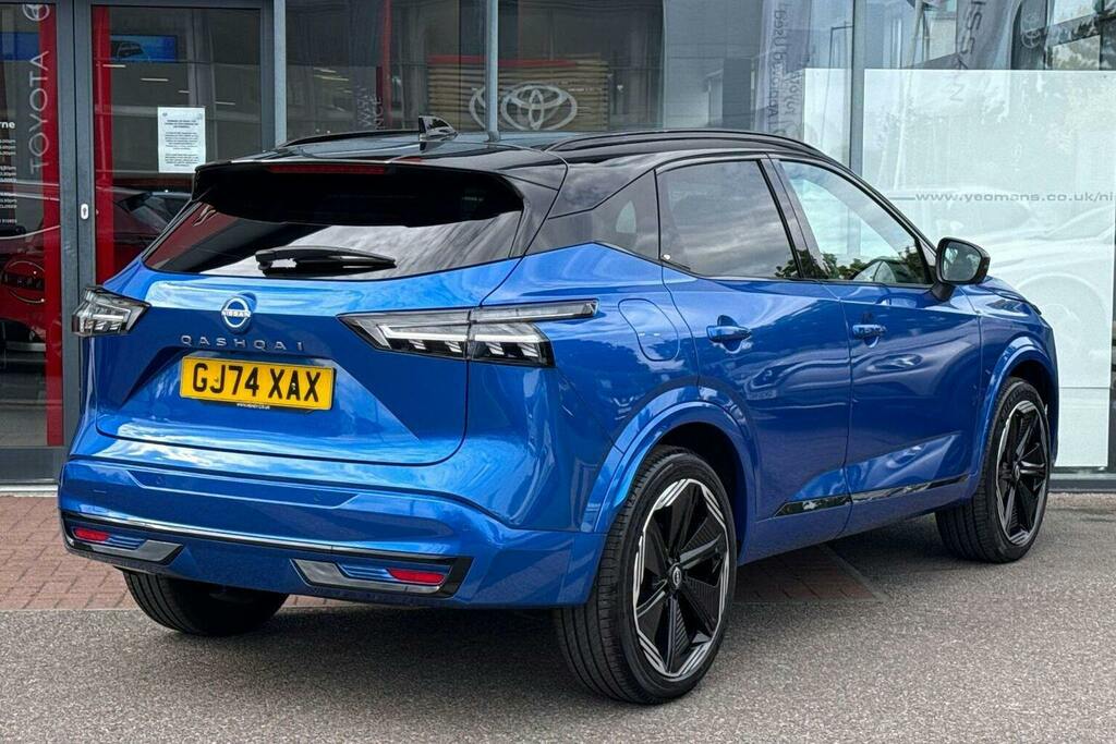 Nissan Qashqai 1.3 Dig T Mhev N Design Suv Hybrid Manu GJ74XAX Blue #3