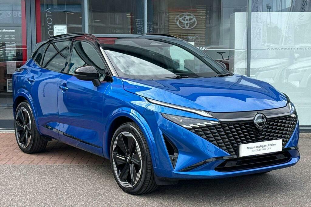 Nissan Qashqai 1.3 Dig T Mhev N Design Suv Hybrid Manu Blue