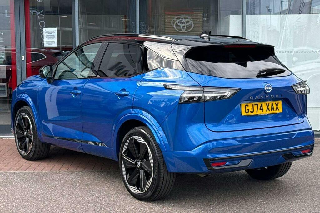 Nissan Qashqai 1.3 Dig T Mhev N Design Suv Hybrid Manu GJ74XAX Blue #5