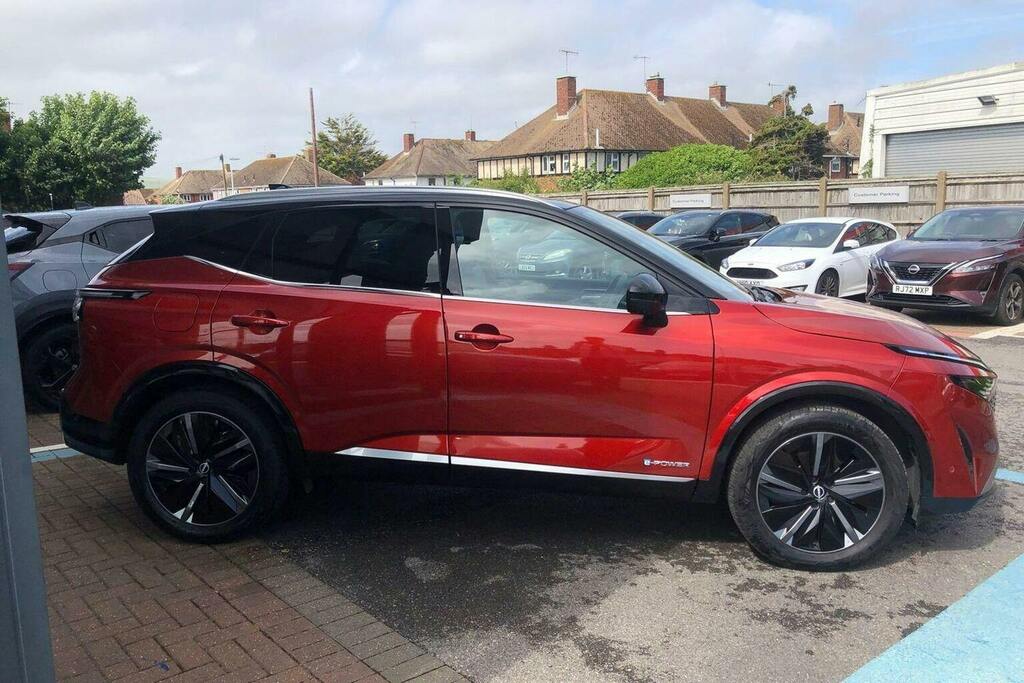Nissan Qashqai 1.5 H E Power Tekna Suv Hybrid Red #2