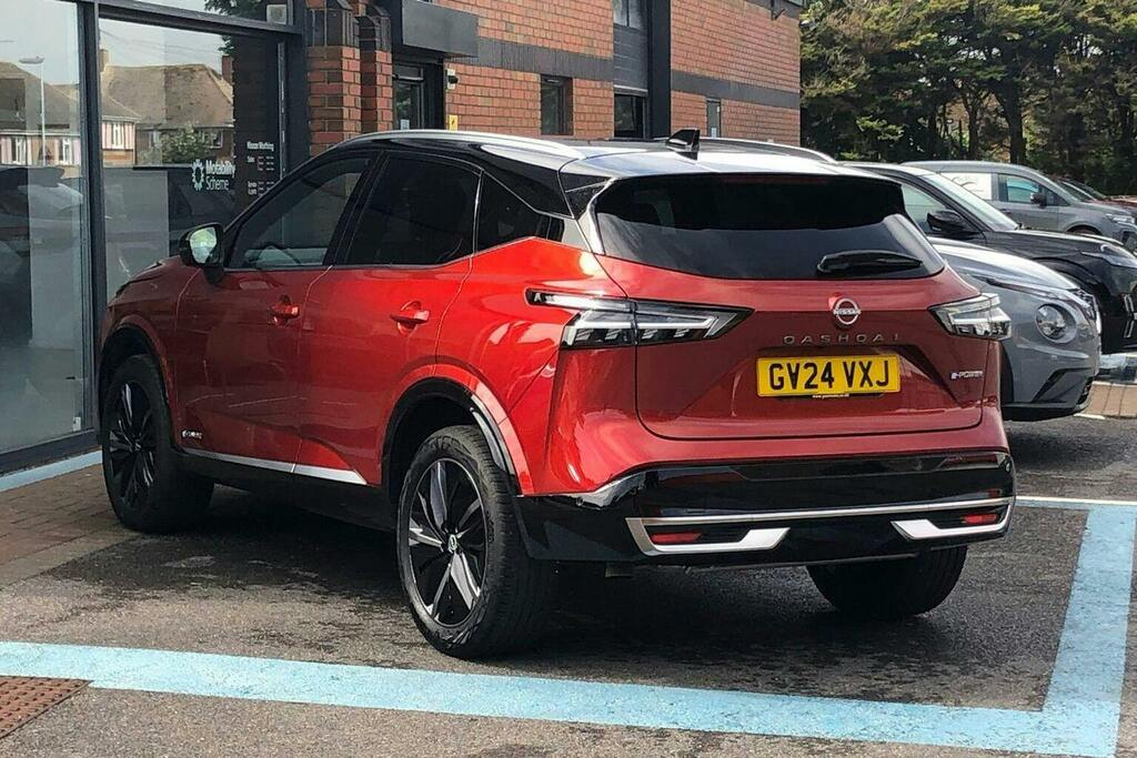 Nissan Qashqai 1.5 H E Power Tekna Suv Hybrid Red #5