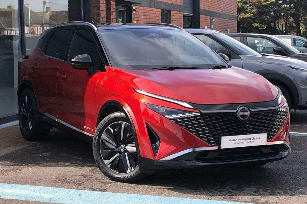 Nissan Qashqai 1.5 H E Power Tekna Suv Hybrid Red