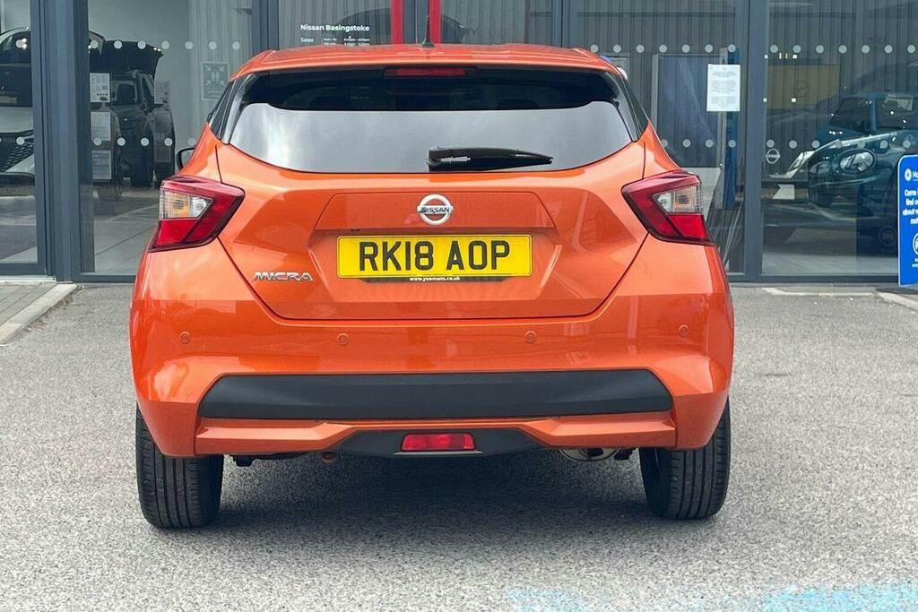 Nissan Micra 0.9 Ig T N Connecta Hatchback Orange #4