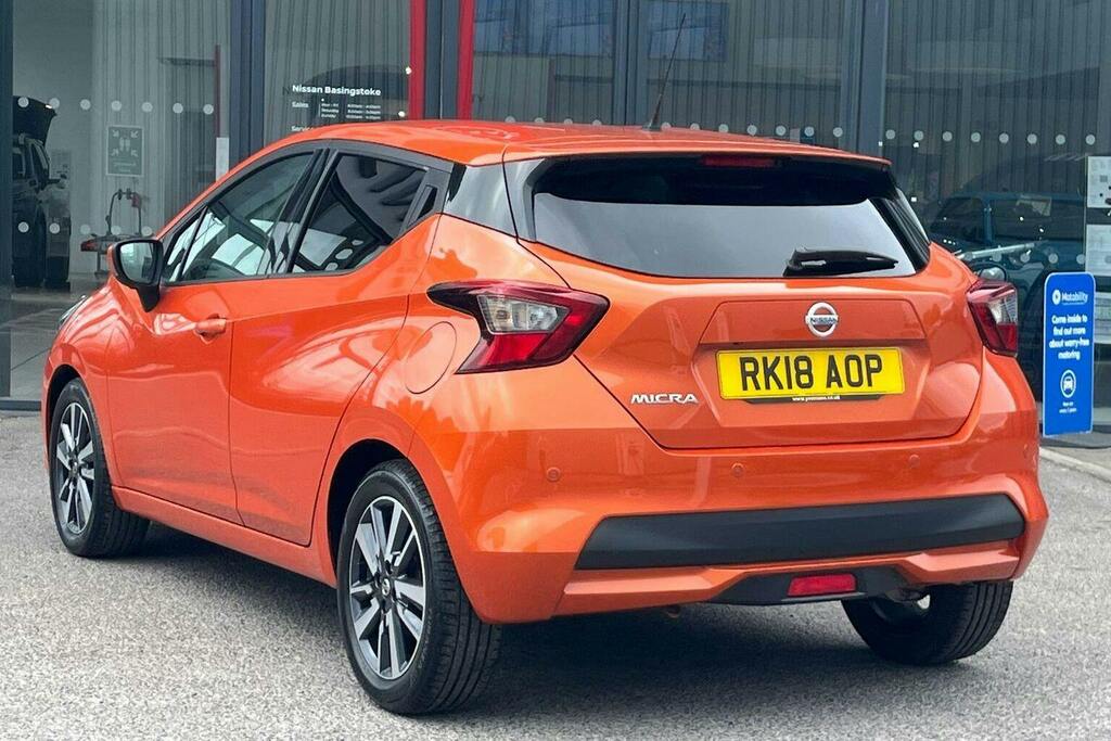 Nissan Micra 0.9 Ig T N Connecta Hatchback Orange #5