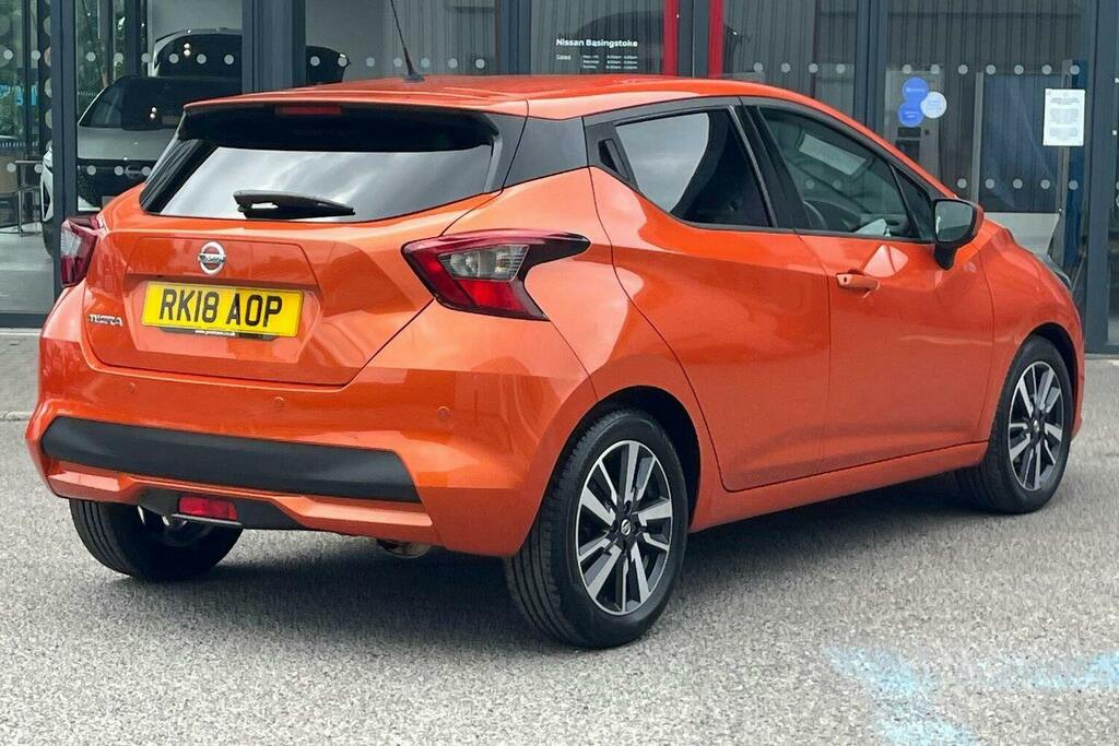 Nissan Micra 0.9 Ig T N Connecta Hatchback Orange #3