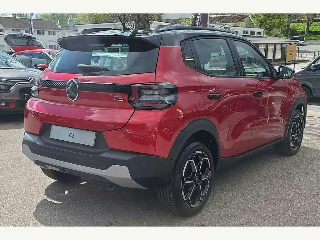 Citroen C3 1.2 Turbo Plus Hatchback WG26UYZ Red #3