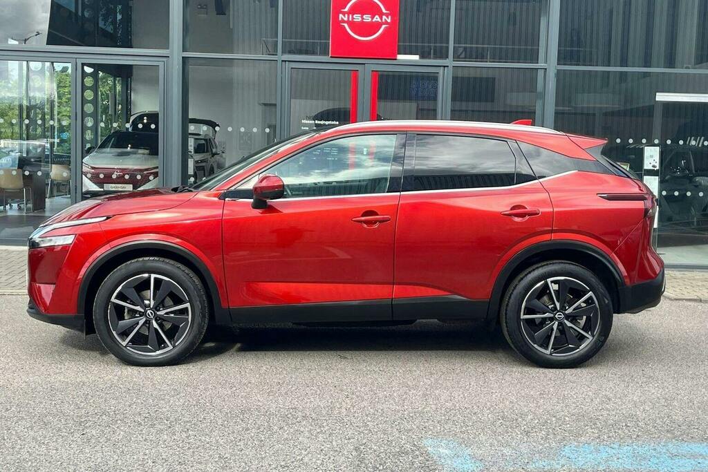 Nissan Qashqai 1.3 Dig T Mhev Tekna Suv Hybrid Xtron YF73HJN Red #6