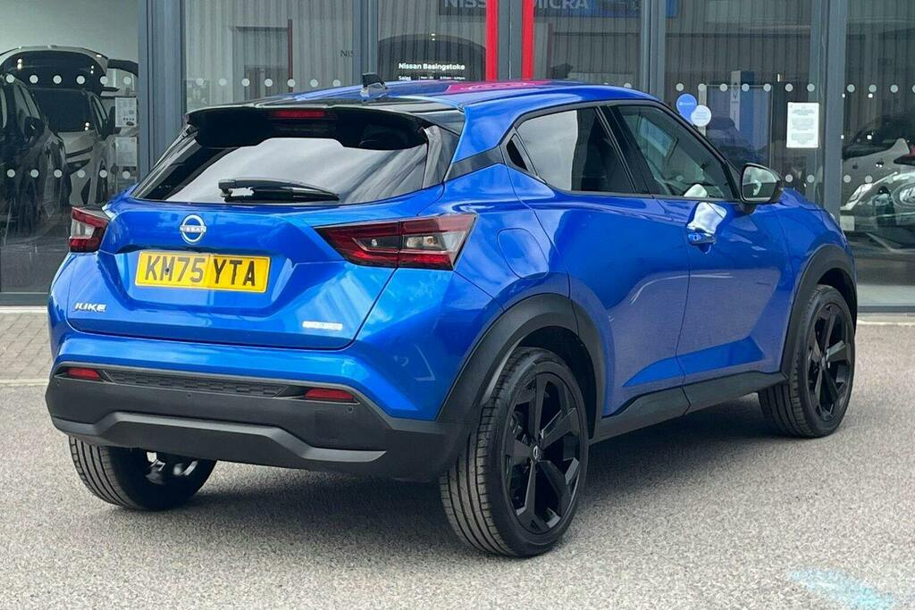 Nissan Juke 1.6 Tekna Suv Hybrid Blue #3