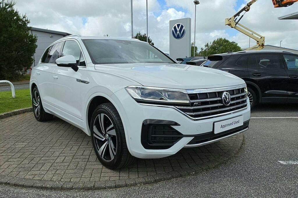 Volkswagen Touareg 3.0 Tdi V6 R-line Tech Suv Tiptronic 4M FM19XVF White