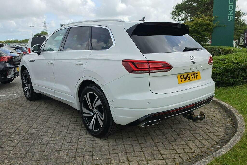 Volkswagen Touareg 3.0 Tdi V6 R-line Tech Suv Tiptronic 4M FM19XVF White #5