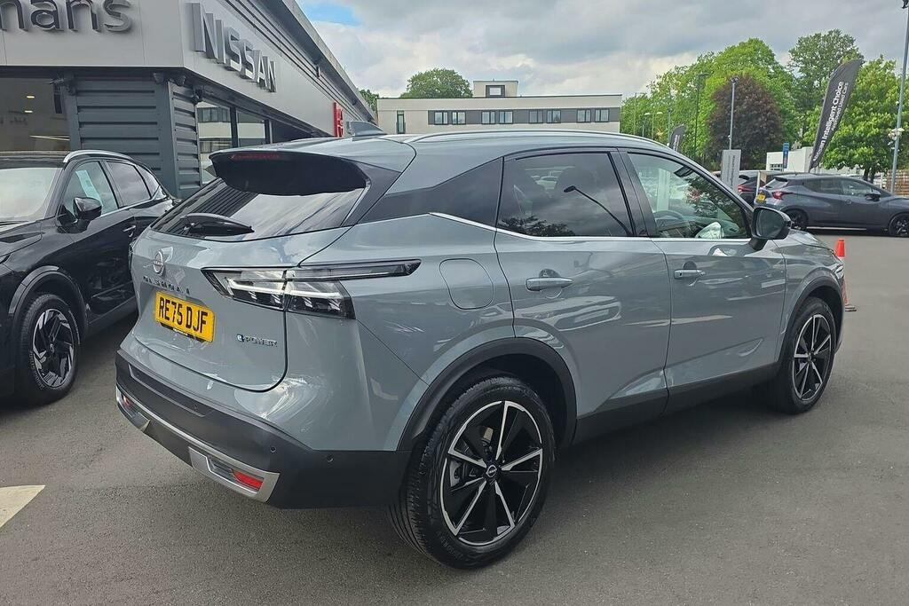 Nissan Qashqai 1.5 H E Power Tekna Suv Hybrid Grey #3