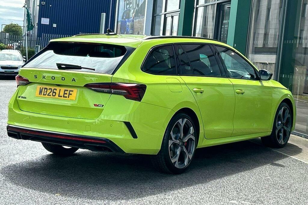 Skoda Octavia 2.0 Tsi Vrs Estate Dsg WD26LEF Green #3