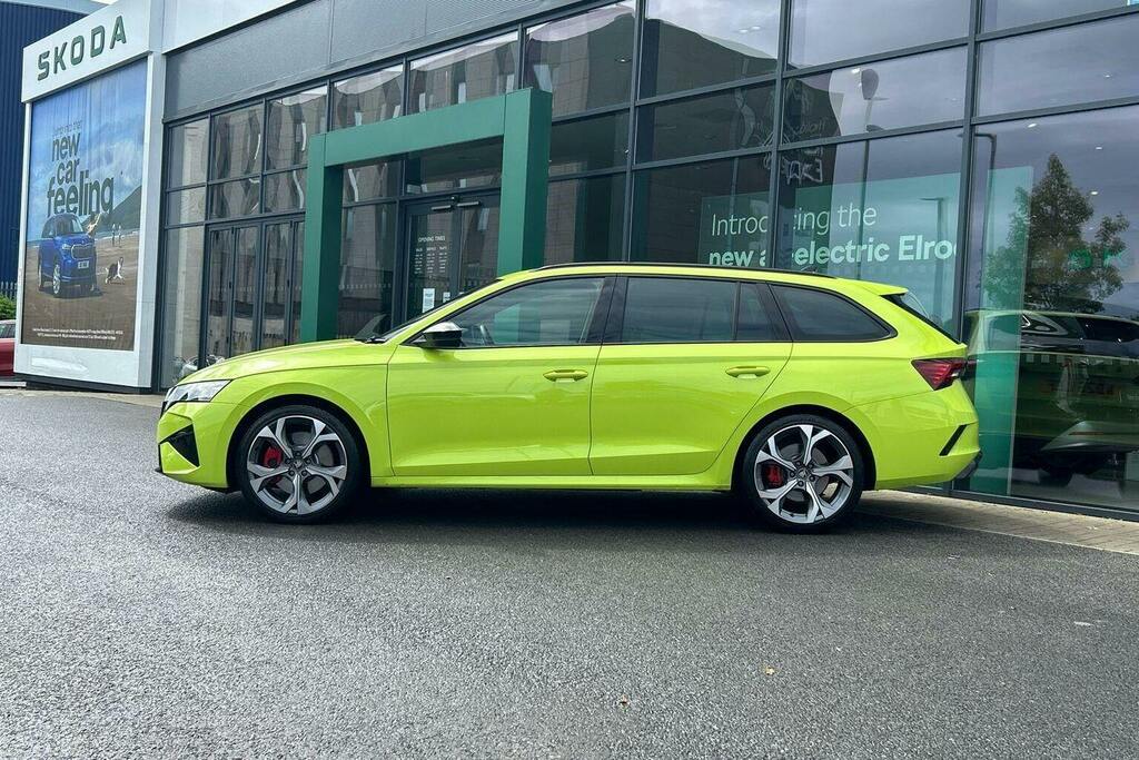 Skoda Octavia 2.0 Tsi Vrs Estate Dsg WD26LEF Green #6