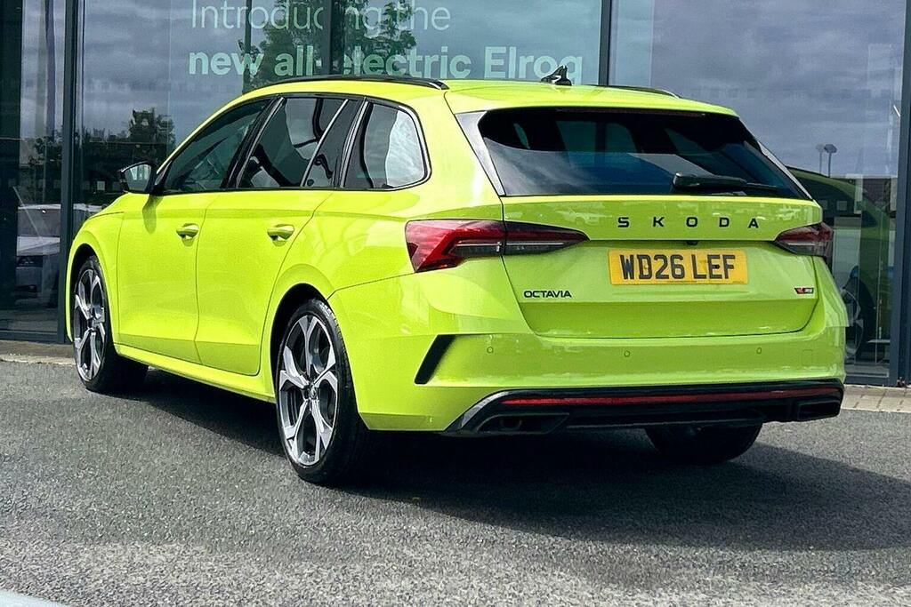 Skoda Octavia 2.0 Tsi Vrs Estate Dsg WD26LEF Green #5