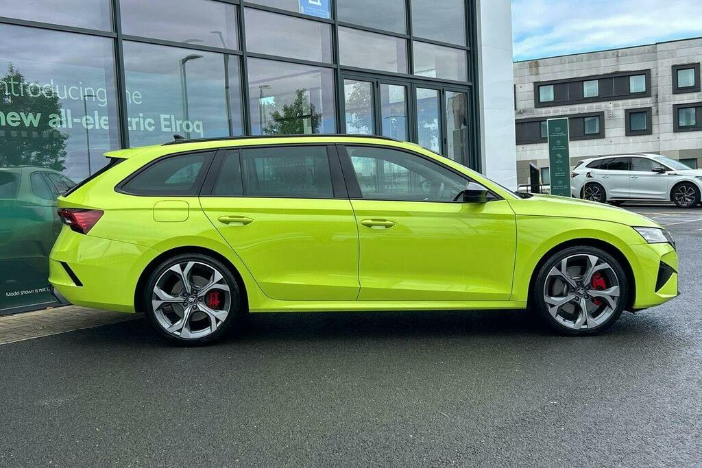 Skoda Octavia 2.0 Tsi Vrs Estate Dsg WD26LEF Green #2