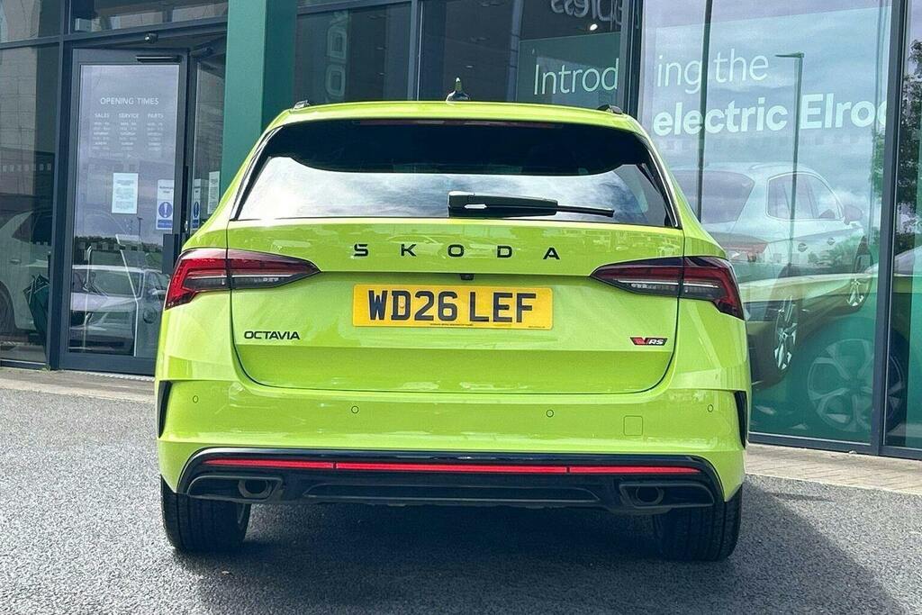 Skoda Octavia 2.0 Tsi Vrs Estate Dsg WD26LEF Green #4
