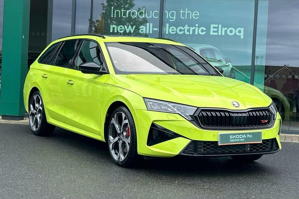 Skoda Octavia 2.0 Tsi Vrs Estate Dsg Green