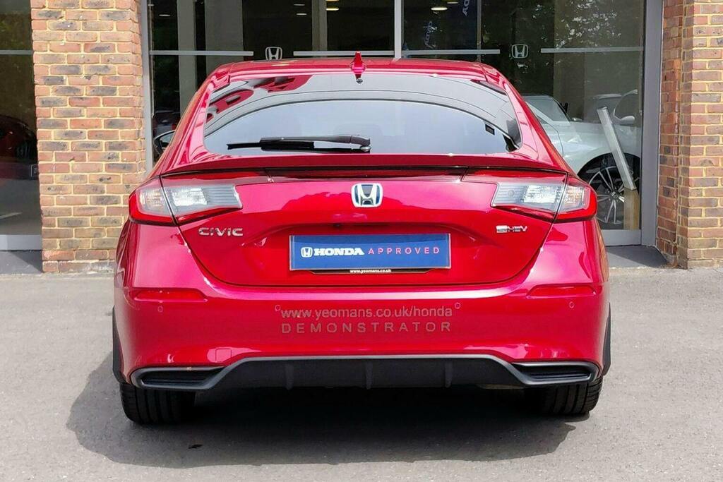 Honda Civic 2.0 H I Mmd Advance Hatchback Hybrid Ec Red #4