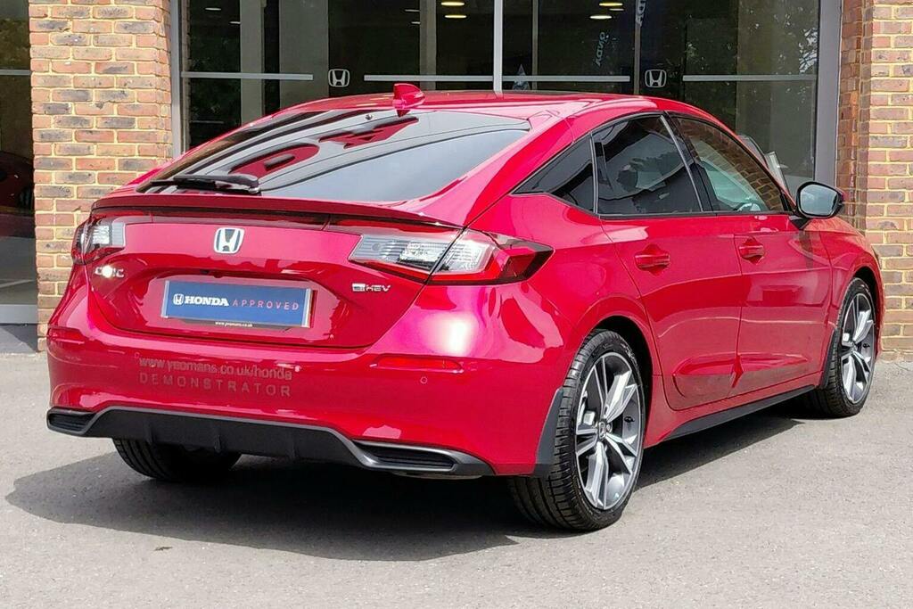 Honda Civic 2.0 H I Mmd Advance Hatchback Hybrid Ec Red #3