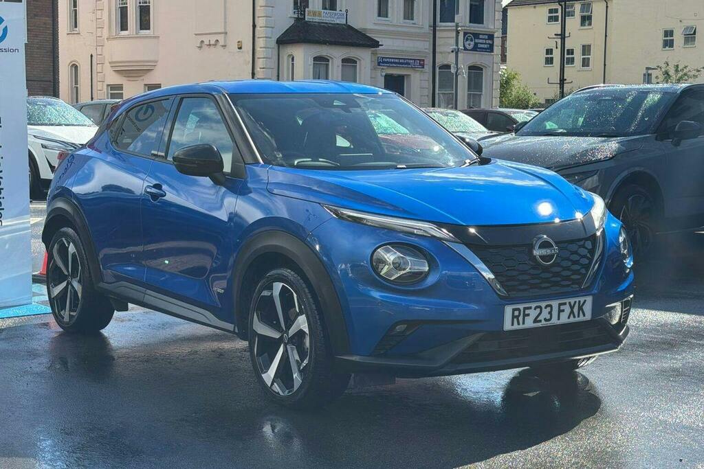 Nissan Juke 1.6 Tekna Suv Hybrid Blue
