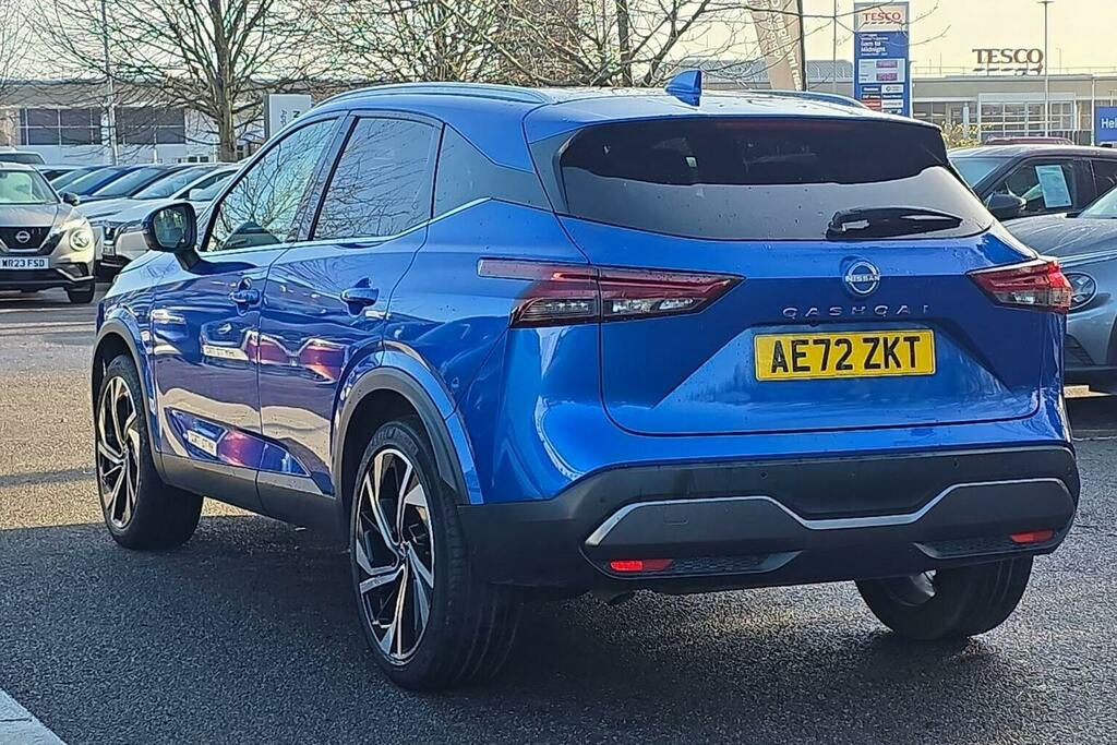 Nissan Qashqai 1.3 Dig T Mhev Tekna Plus Suv Hybrid Xt AE72ZKT Blue #5