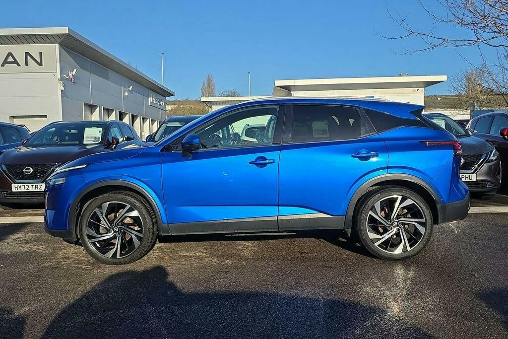 Nissan Qashqai 1.3 Dig T Mhev Tekna Plus Suv Hybrid Xt AE72ZKT Blue #6