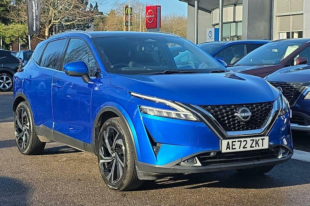 Nissan Qashqai 1.3 Dig T Mhev Tekna Plus Suv Hybrid Xt Blue