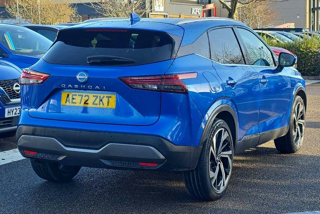 Nissan Qashqai 1.3 Dig T Mhev Tekna Plus Suv Hybrid Xt AE72ZKT Blue #3