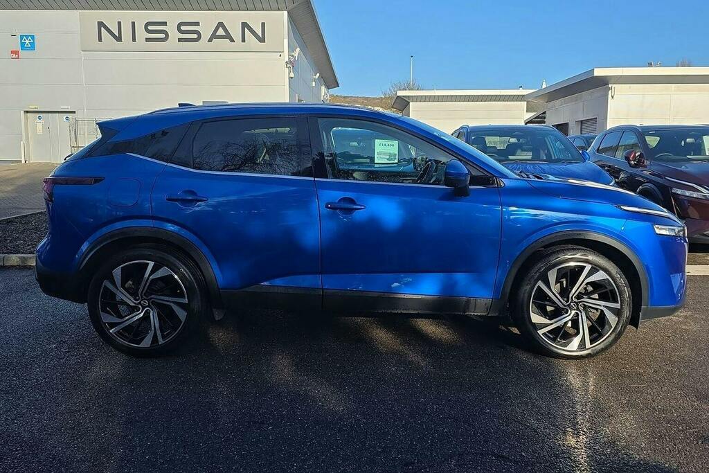Nissan Qashqai 1.3 Dig T Mhev Tekna Plus Suv Hybrid Xt AE72ZKT Blue #2