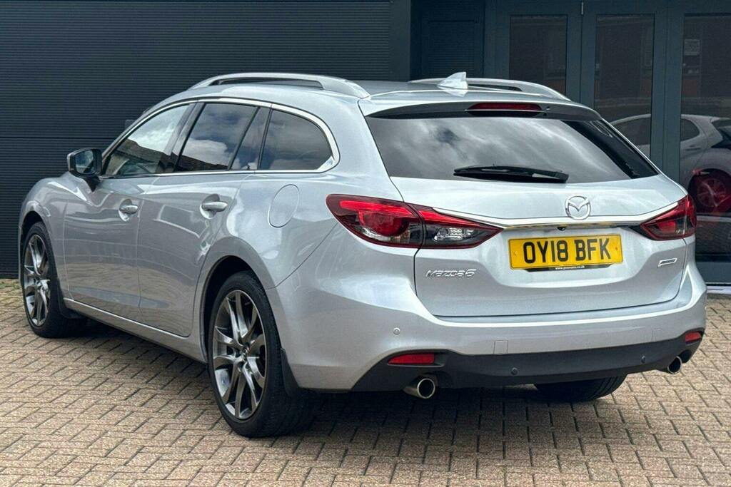 Mazda 6 2.2 Skyactiv D Sport Nav Estate Silver #5