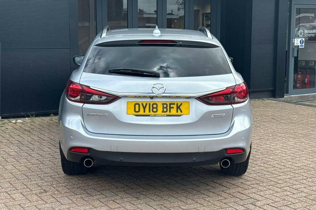 Mazda 6 2.2 Skyactiv D Sport Nav Estate Silver #4