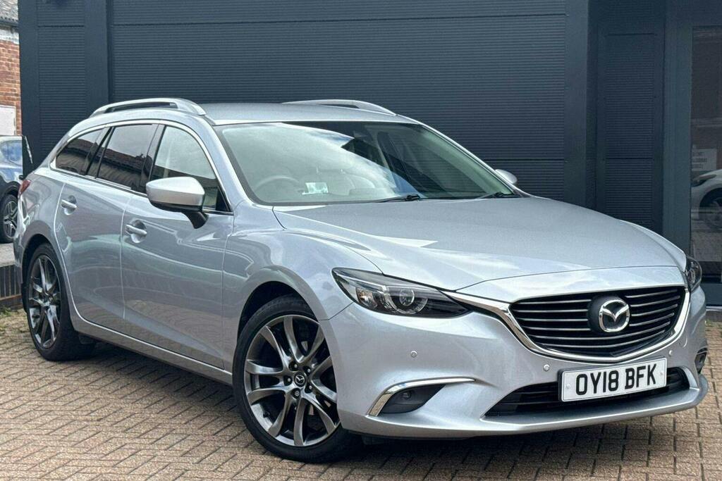 Mazda 6 2.2 Skyactiv D Sport Nav Estate Silver