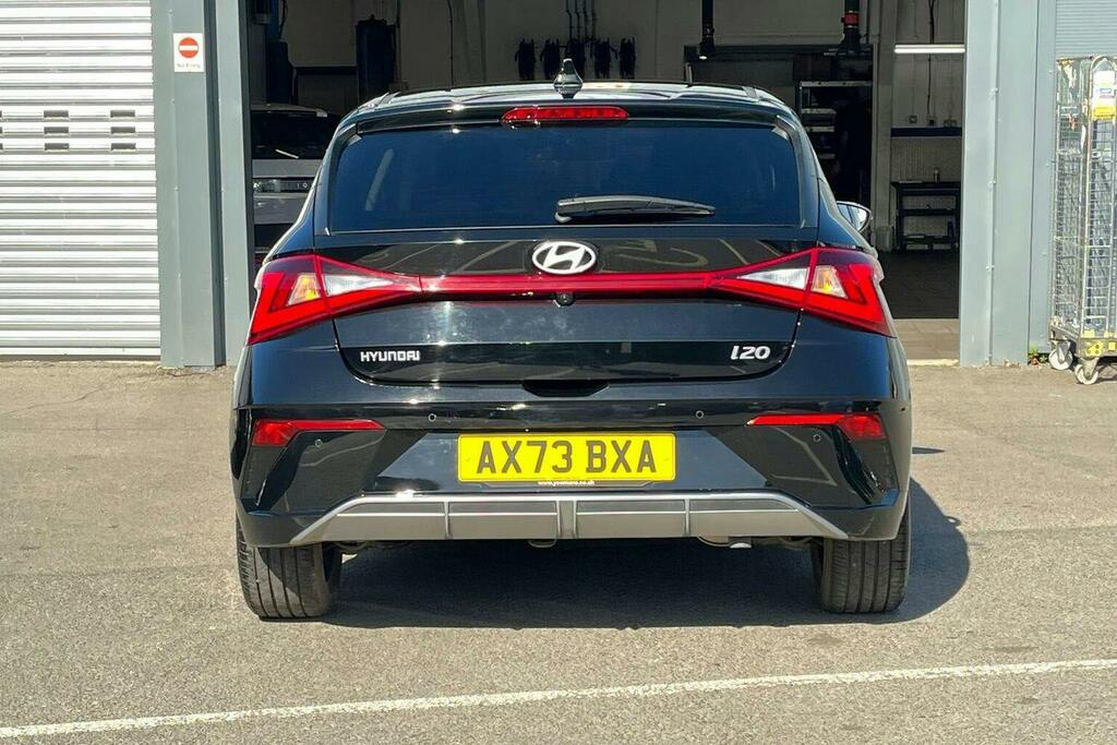 Hyundai I20 1.0 T Gdi Ultimate Hatchback Dct AX73BXA Black #4