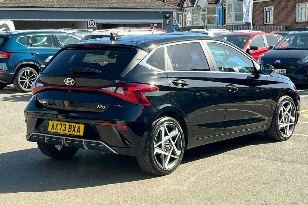 Hyundai I20 1.0 T Gdi Ultimate Hatchback Dct AX73BXA Black #3