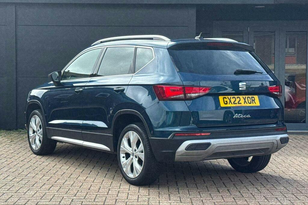 Seat Ateca 1.5 Tsi Evo Xperience Suv Dsg GX22XOR Blue #5