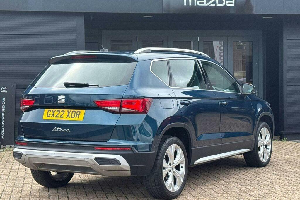 Seat Ateca 1.5 Tsi Evo Xperience Suv Dsg GX22XOR Blue #3