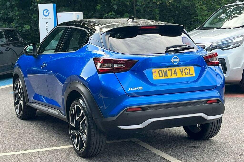 Nissan Juke 1.0 Dig T Tekna Plus Suv OW74YGL Blue #5