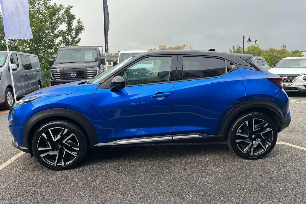 Nissan Juke 1.0 Dig T Tekna Plus Suv OW74YGL Blue #6