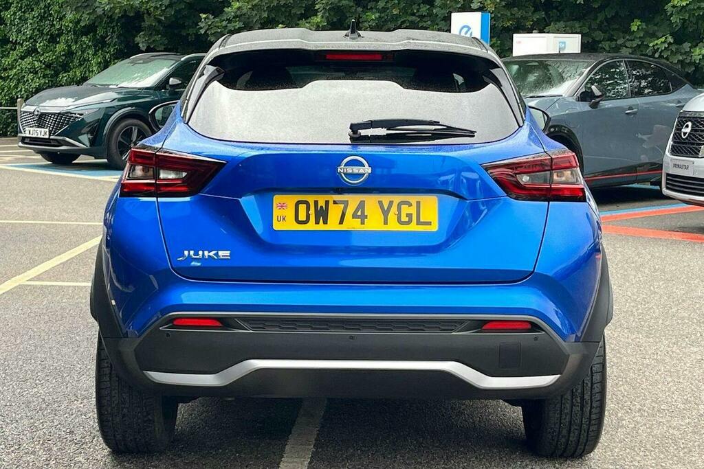 Nissan Juke 1.0 Dig T Tekna Plus Suv OW74YGL Blue #4