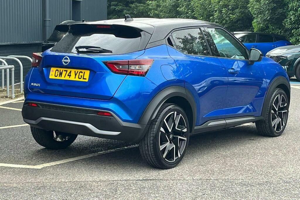 Nissan Juke 1.0 Dig T Tekna Plus Suv OW74YGL Blue #3