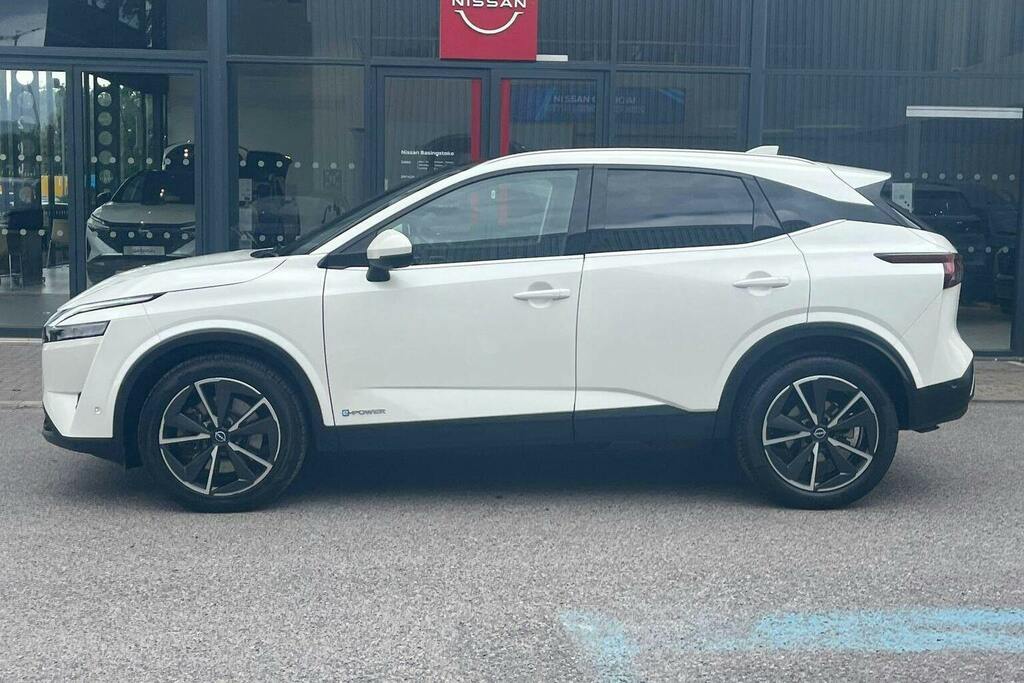Nissan Qashqai 1.5 H E Power Tekna Suv Hybrid White #6
