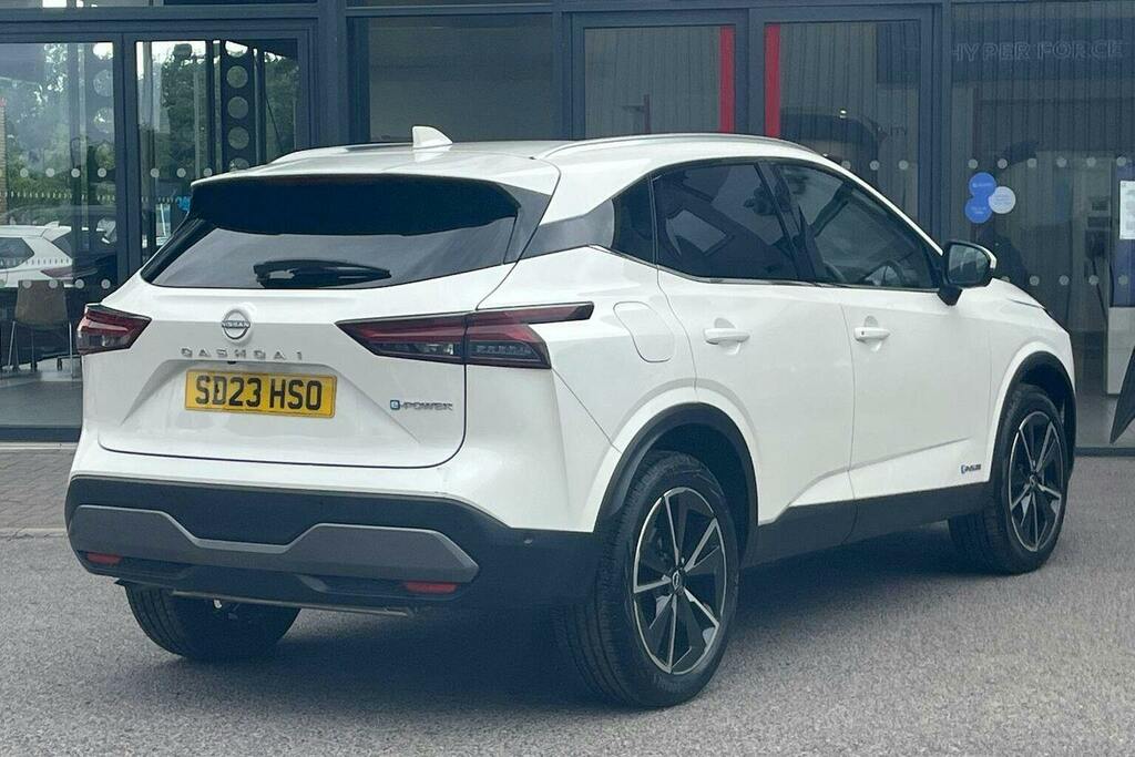 Nissan Qashqai 1.5 H E Power Tekna Suv Hybrid White #3