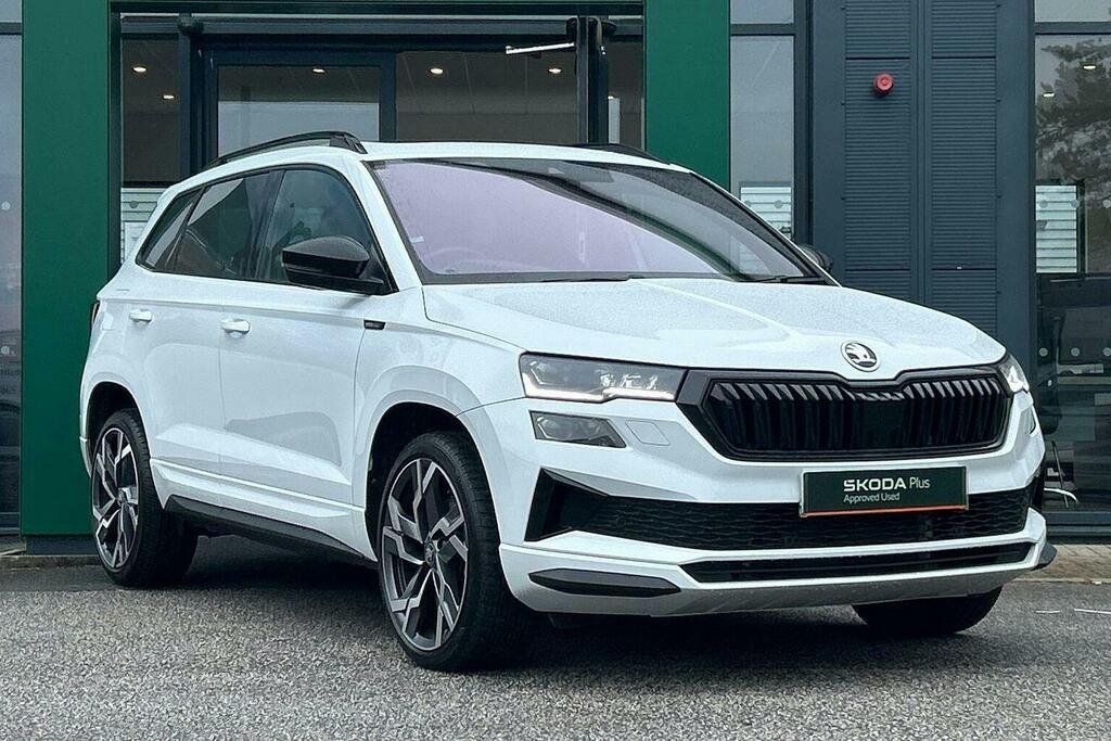 Skoda Karoq 1.5 Tsi Act Sportline Edition Suv Dsg White