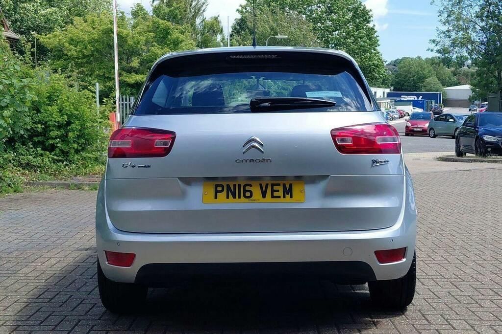Citroen C4 Picasso 1.6 Bluehdi Exclusive Mpv Eat6 Silver #4