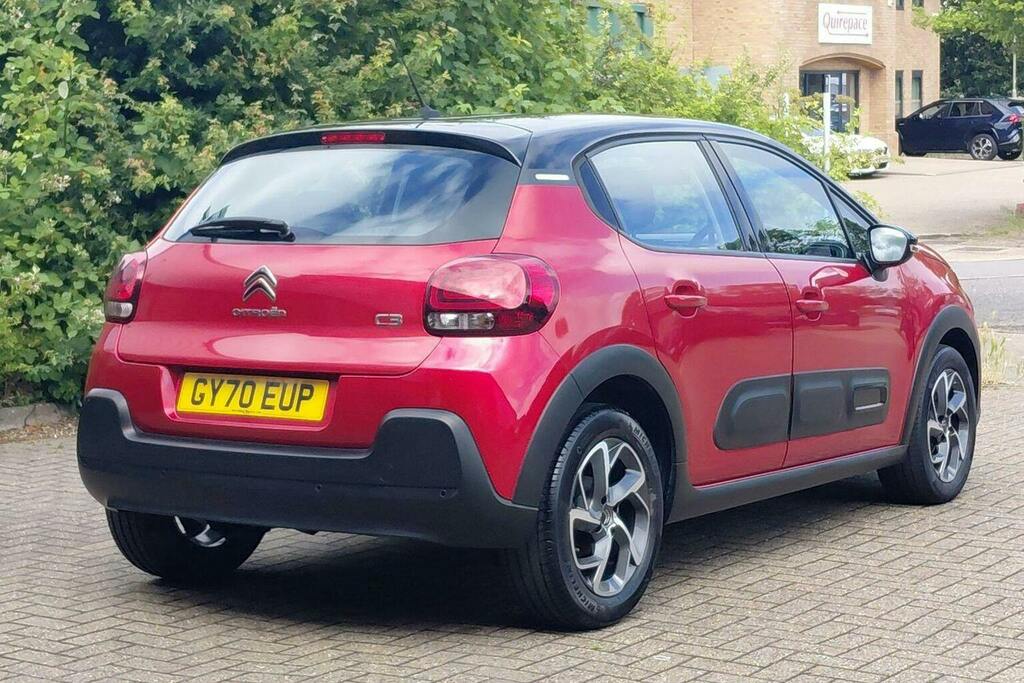 Citroen C3 1.2 Puretech Flair Hatchback GY70EUP Red #3