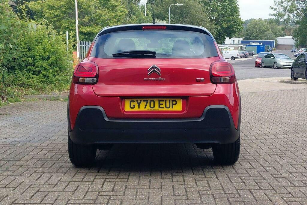 Citroen C3 1.2 Puretech Flair Hatchback GY70EUP Red #4