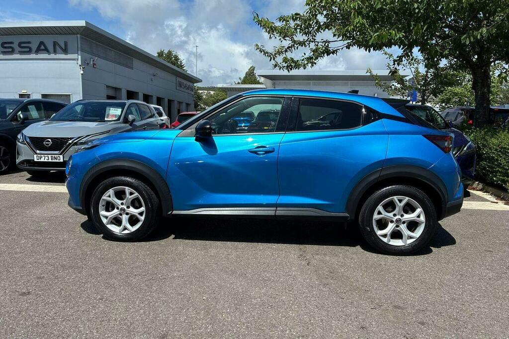 Nissan Juke 1.0 Dig T N Connecta Suv Dct VE21WMM Blue #6
