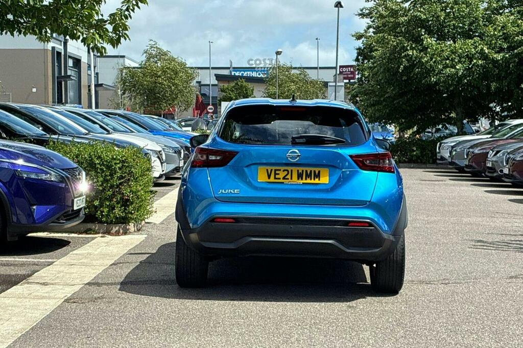 Nissan Juke 1.0 Dig T N Connecta Suv Dct VE21WMM Blue #4