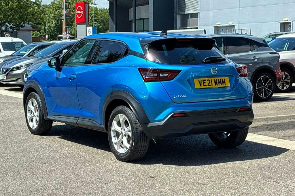 Nissan Juke 1.0 Dig T N Connecta Suv Dct VE21WMM Blue #5