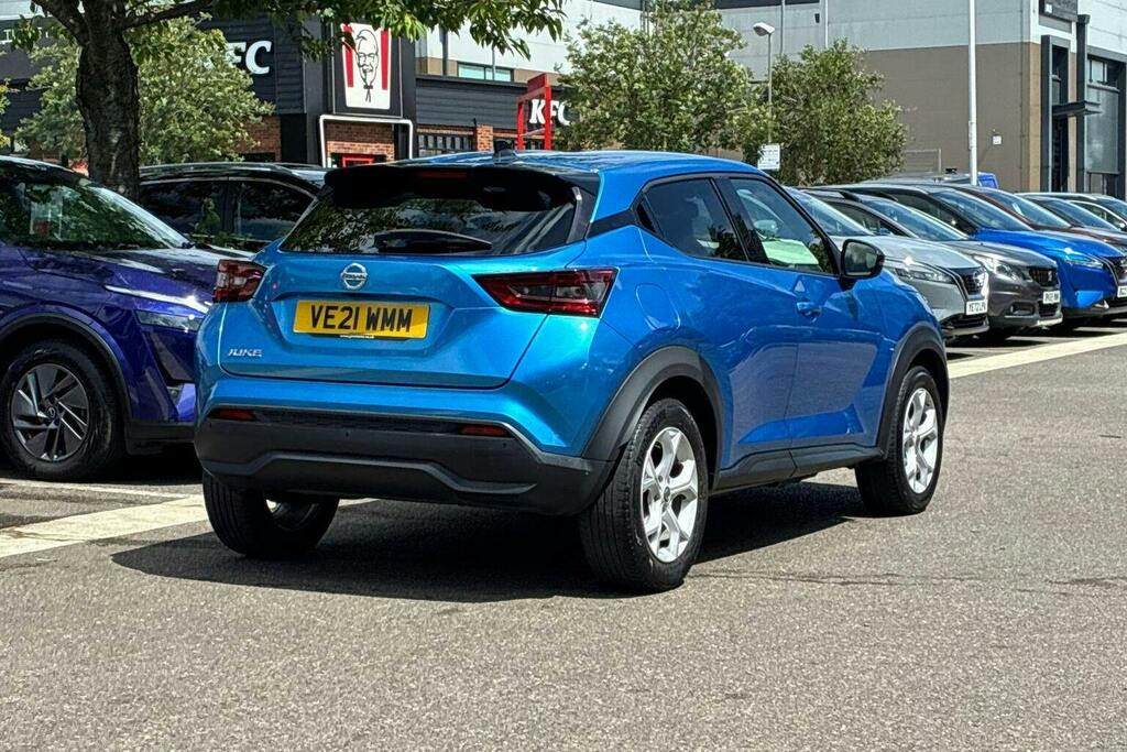 Nissan Juke 1.0 Dig T N Connecta Suv Dct VE21WMM Blue #3